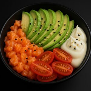 Salmon Boom Poke